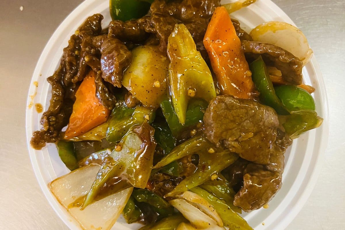 Black Pepper Pork or Beef 黑椒