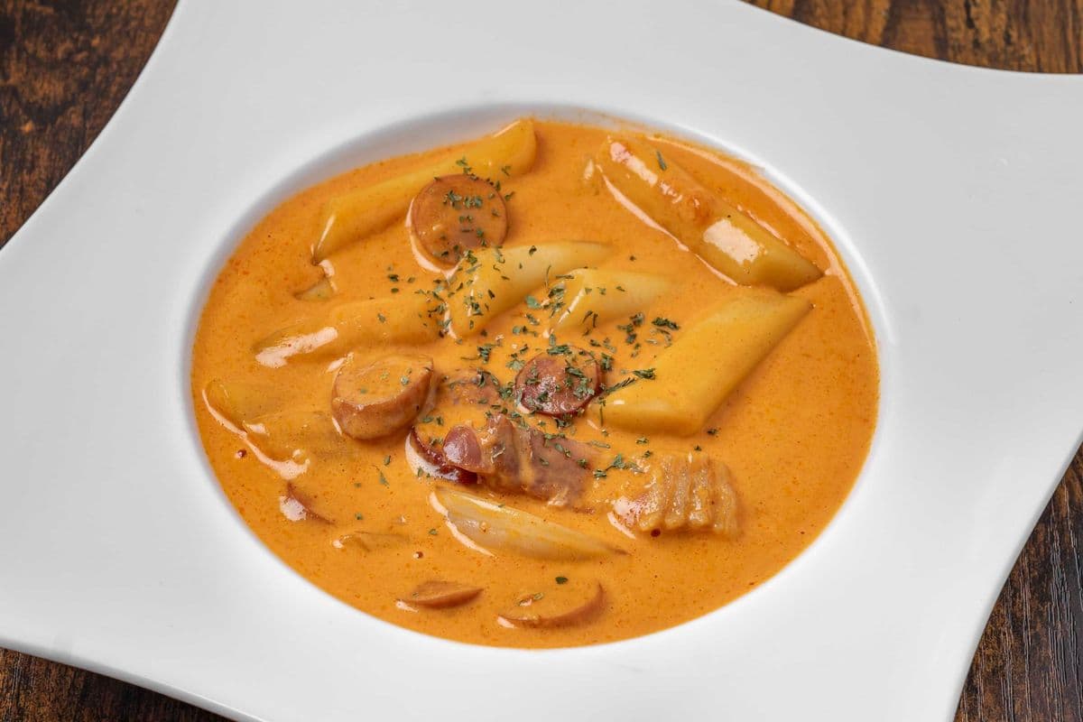 Rose Tteokbokki
