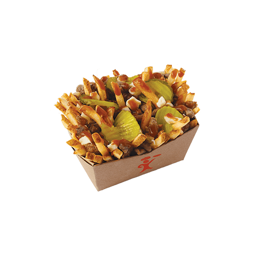 Large Cheeseburger Poutine