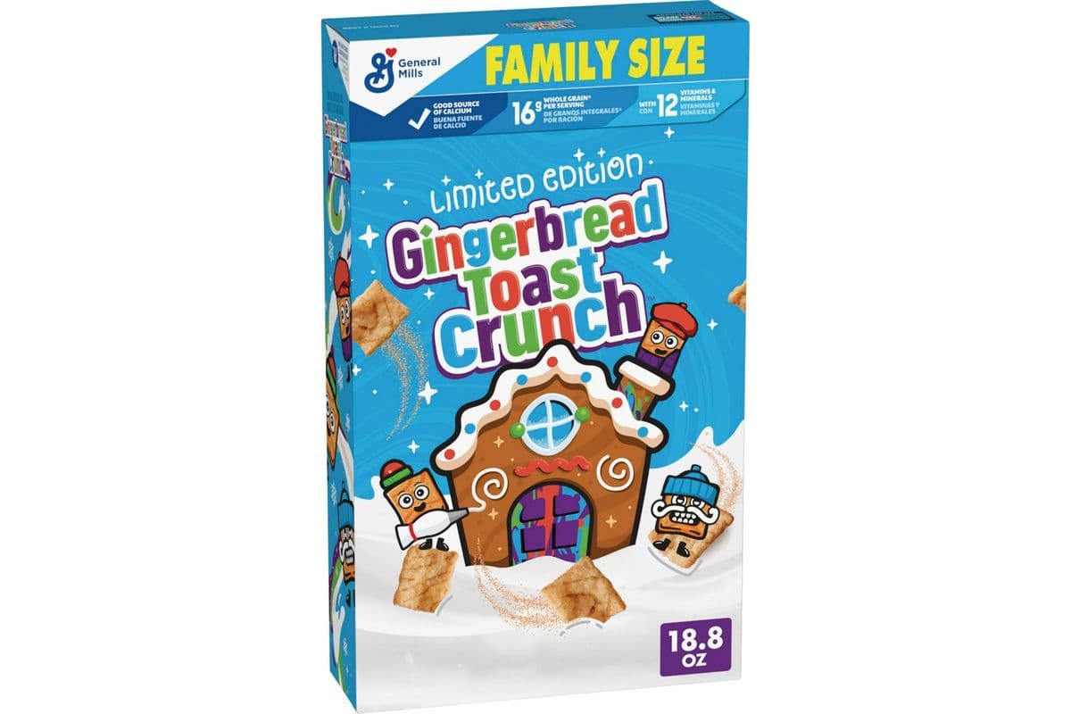 Gingerbread Toast Crunch Cereal