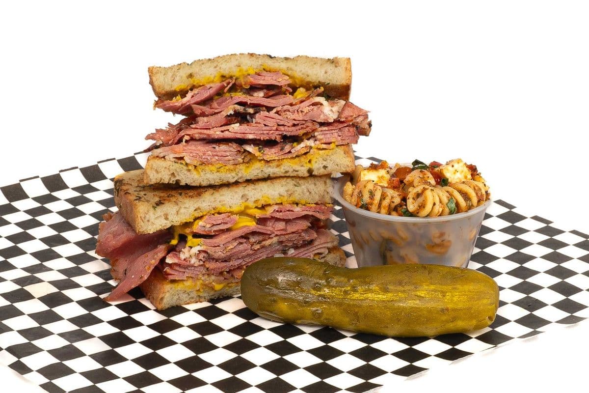 Authentic Montreal Smoked Meat Sandwiches
