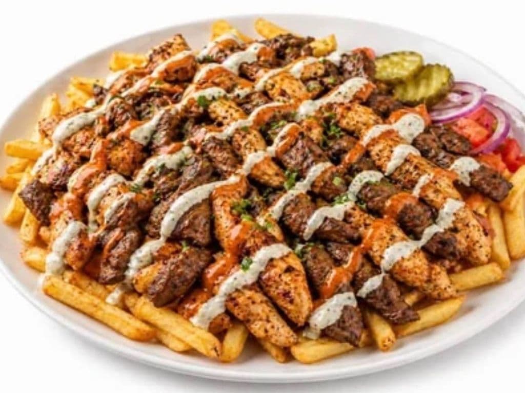 Chicken & Beef Mix on the Fries