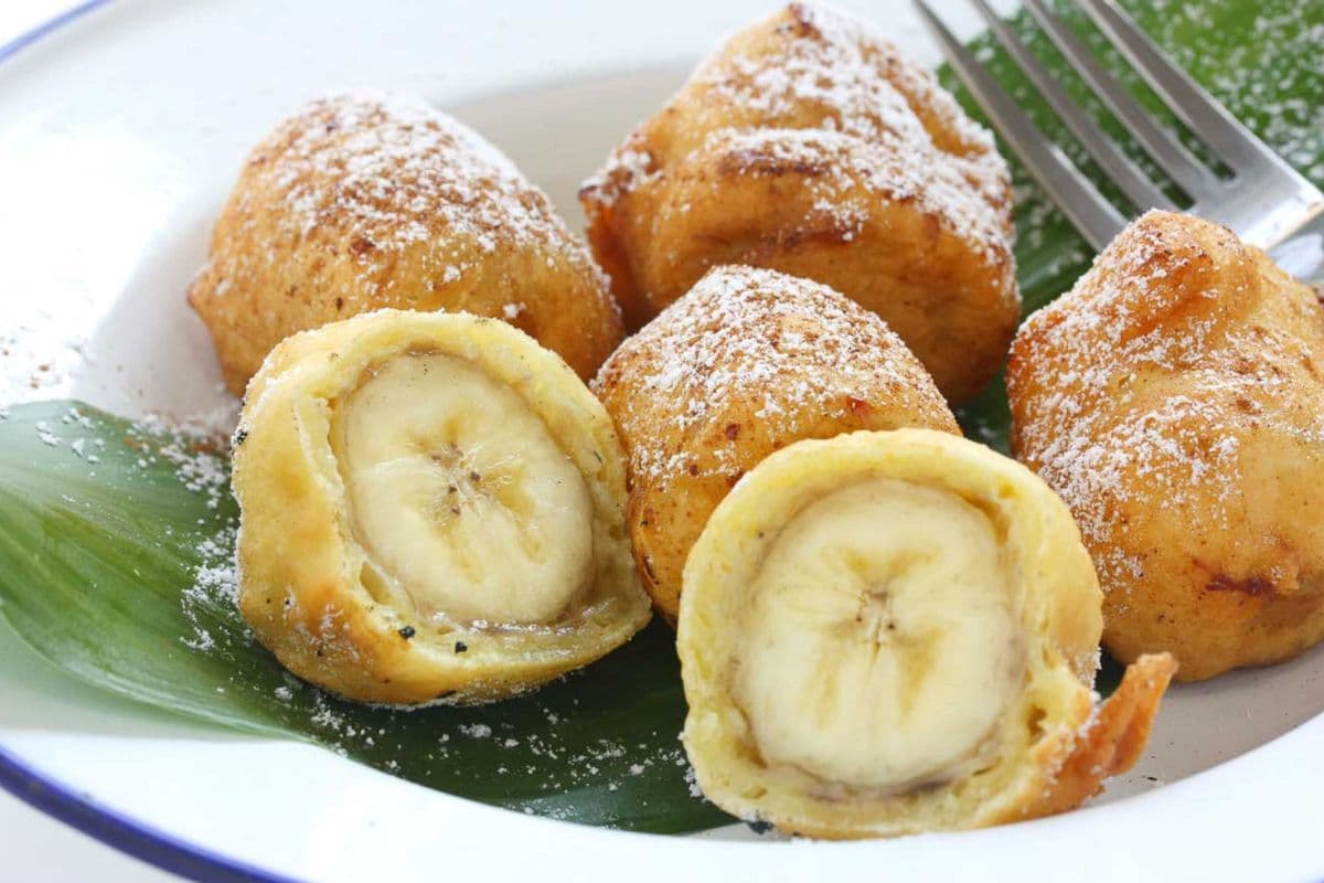 Bananes frites (4 mcx) / Fried Bananas (4 pcs)