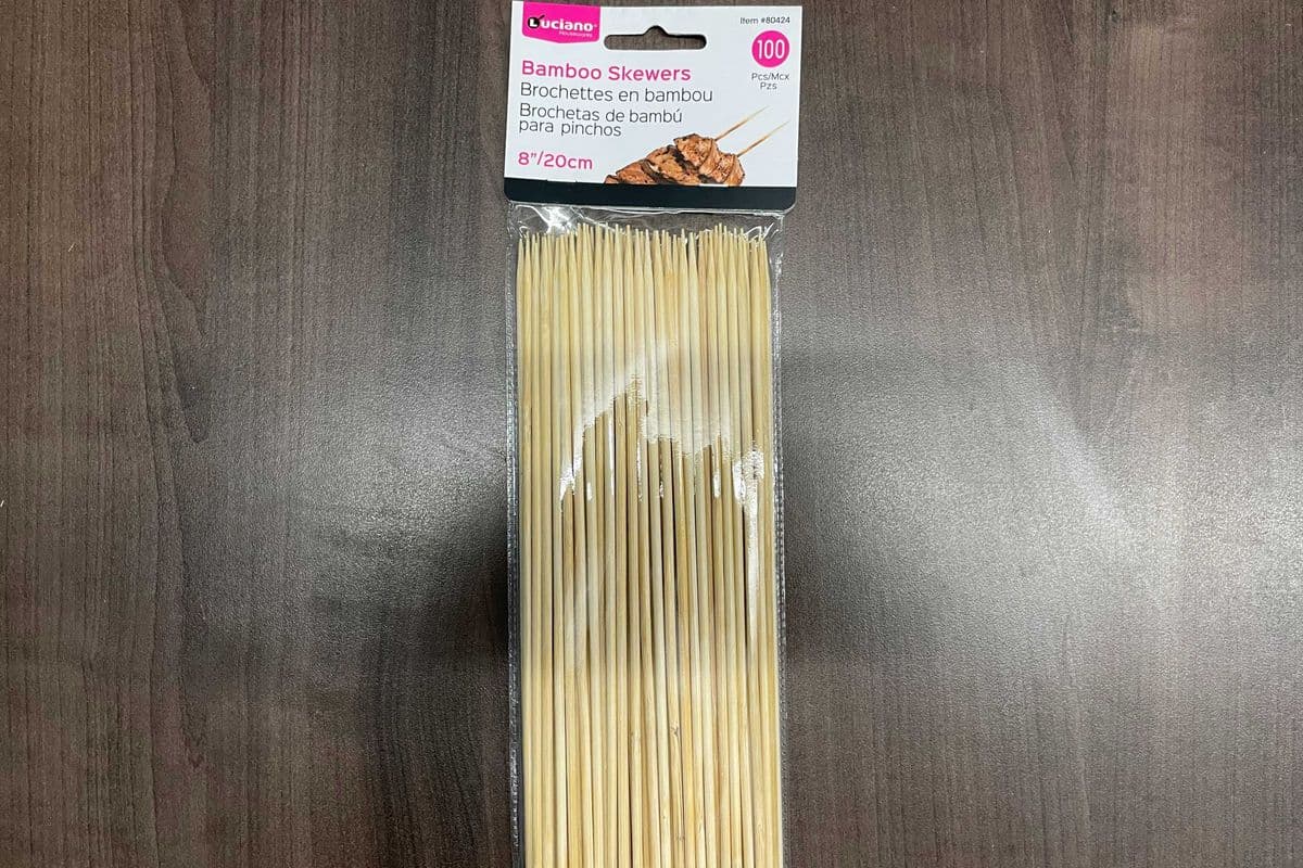 Bamboo Skewers 8" 100pc (100 pcs)
