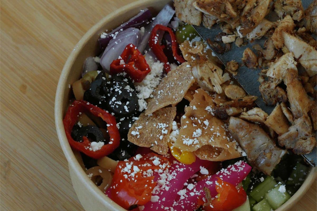Chicken Beef Mix Shawarma Bowl