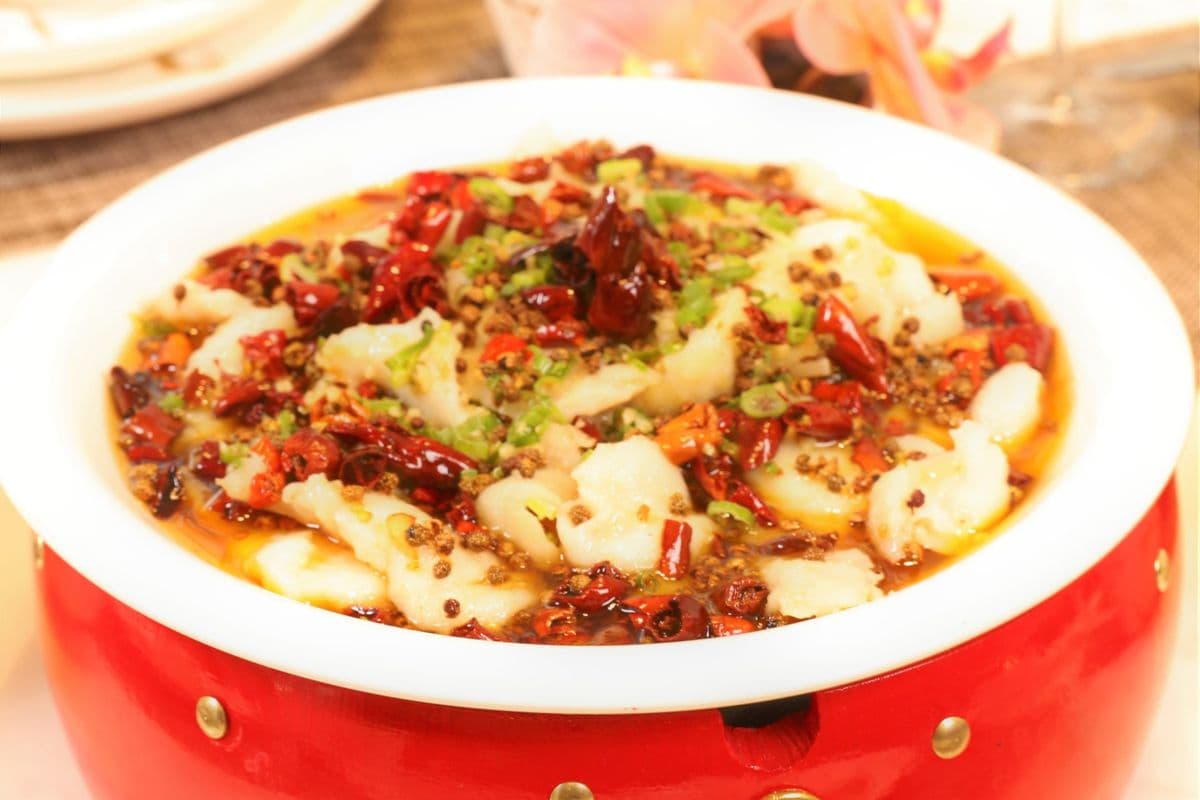 172. Mandarin Fish Filets in Hot Chilli Oil - 水煮鱼