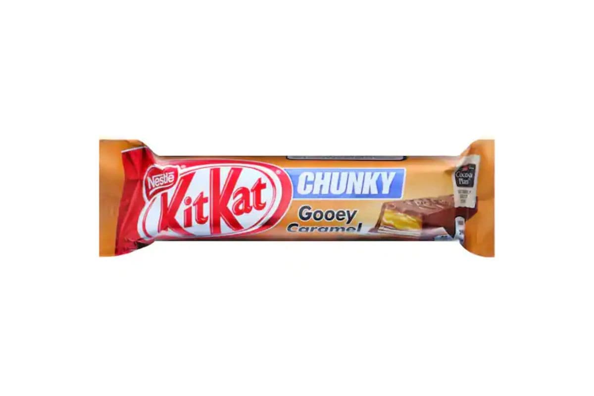 Kit Kat Chunky Gooey Caramel (55g) (93 Cal)