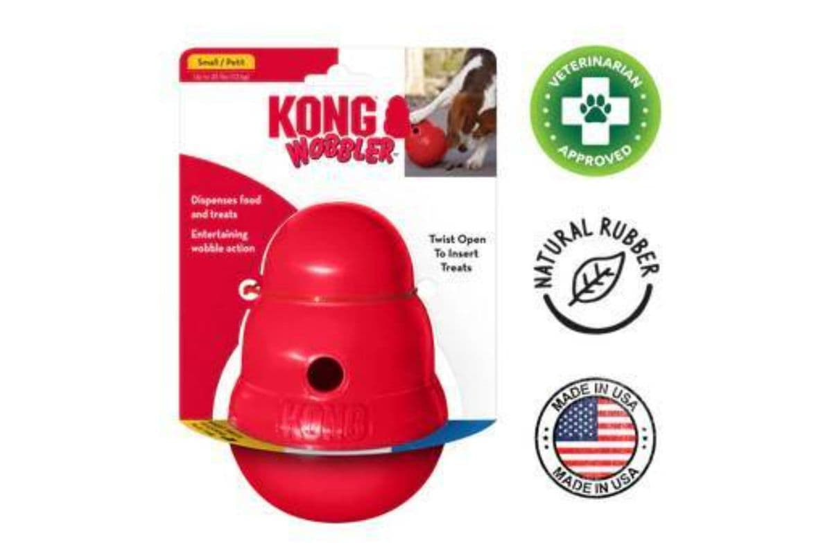 Kong - Wobbler Dog Toy - Small