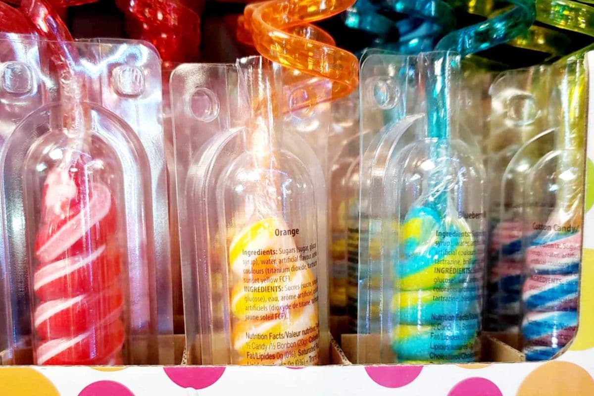 Crazy Pop Straws Cotton Candy (40 g)