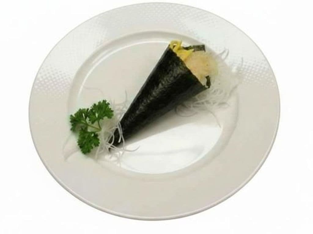 Mango Shrimp Tempura Hand Roll