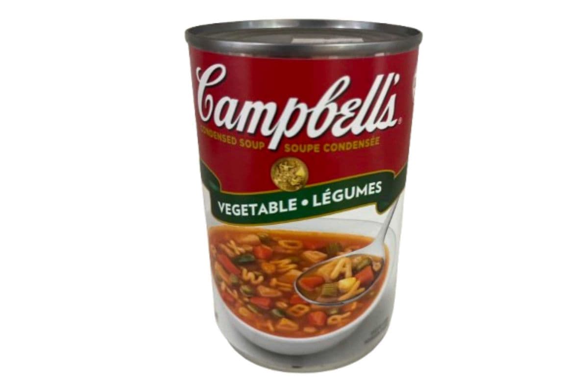 Campbell's vegetable Soup Can