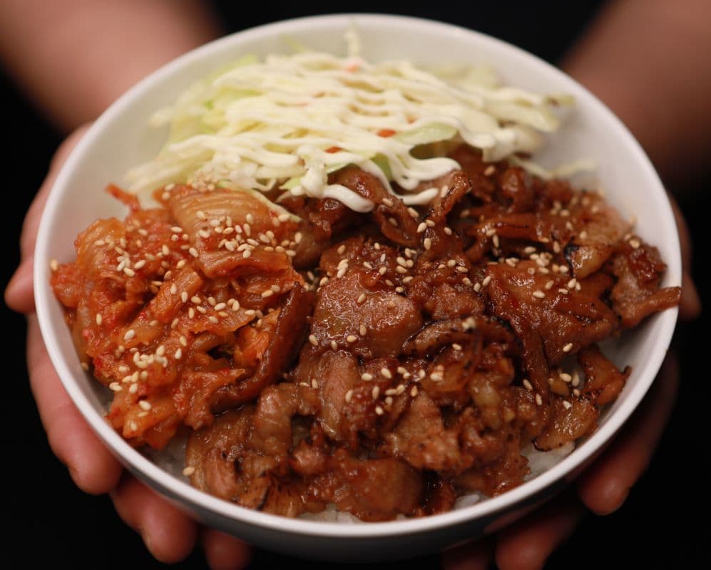 Kimchi Bulgogi Pork Bowl