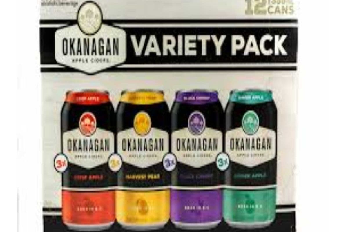 Okanagan Mixer Sampler Pack Cider (12 Cans) (12 x 12*355ML )