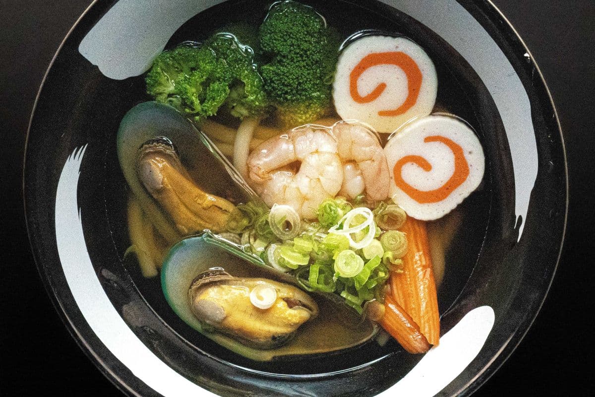 1159. Seafood Udon Soup