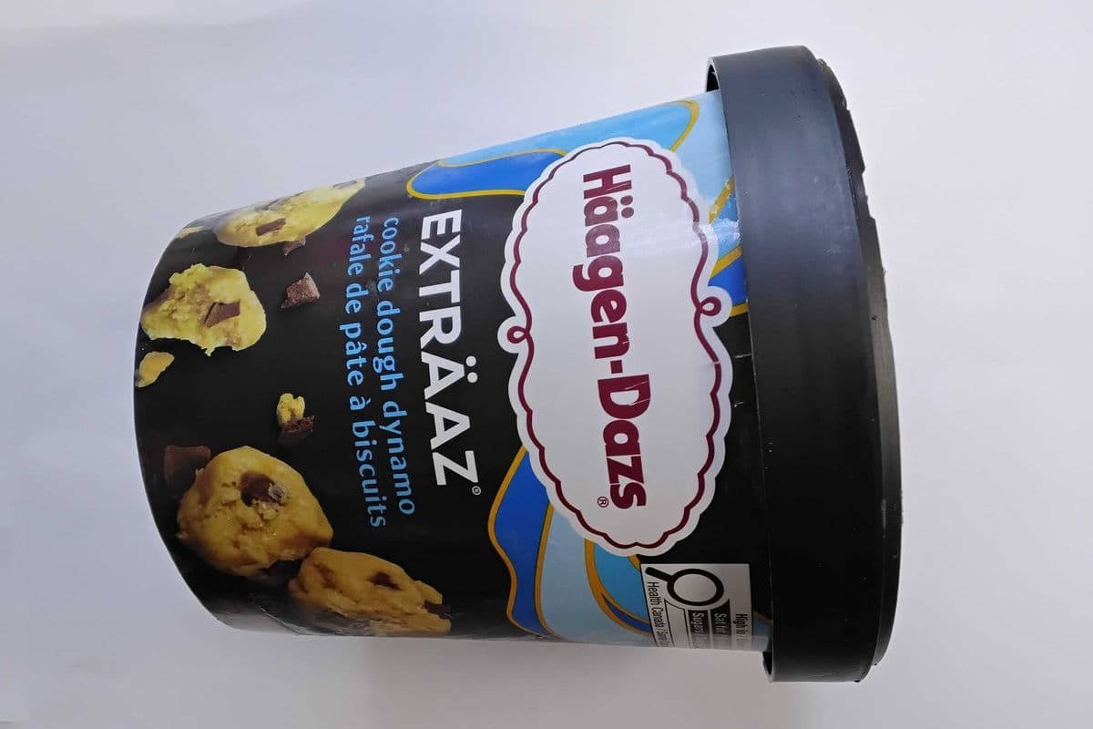 Haagen Dazs Extraaz cookie dough dynamo (450 ml)