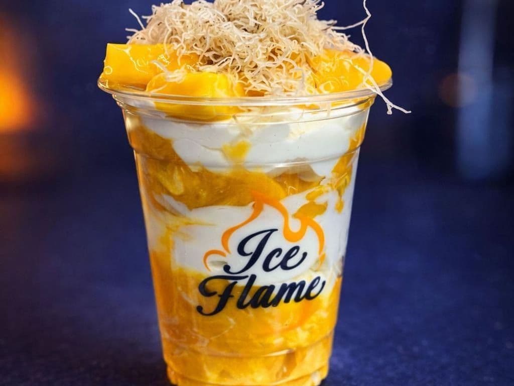 Mango Kunafa