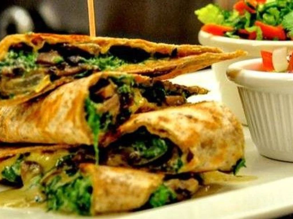 Mushrooms Quesadilla
