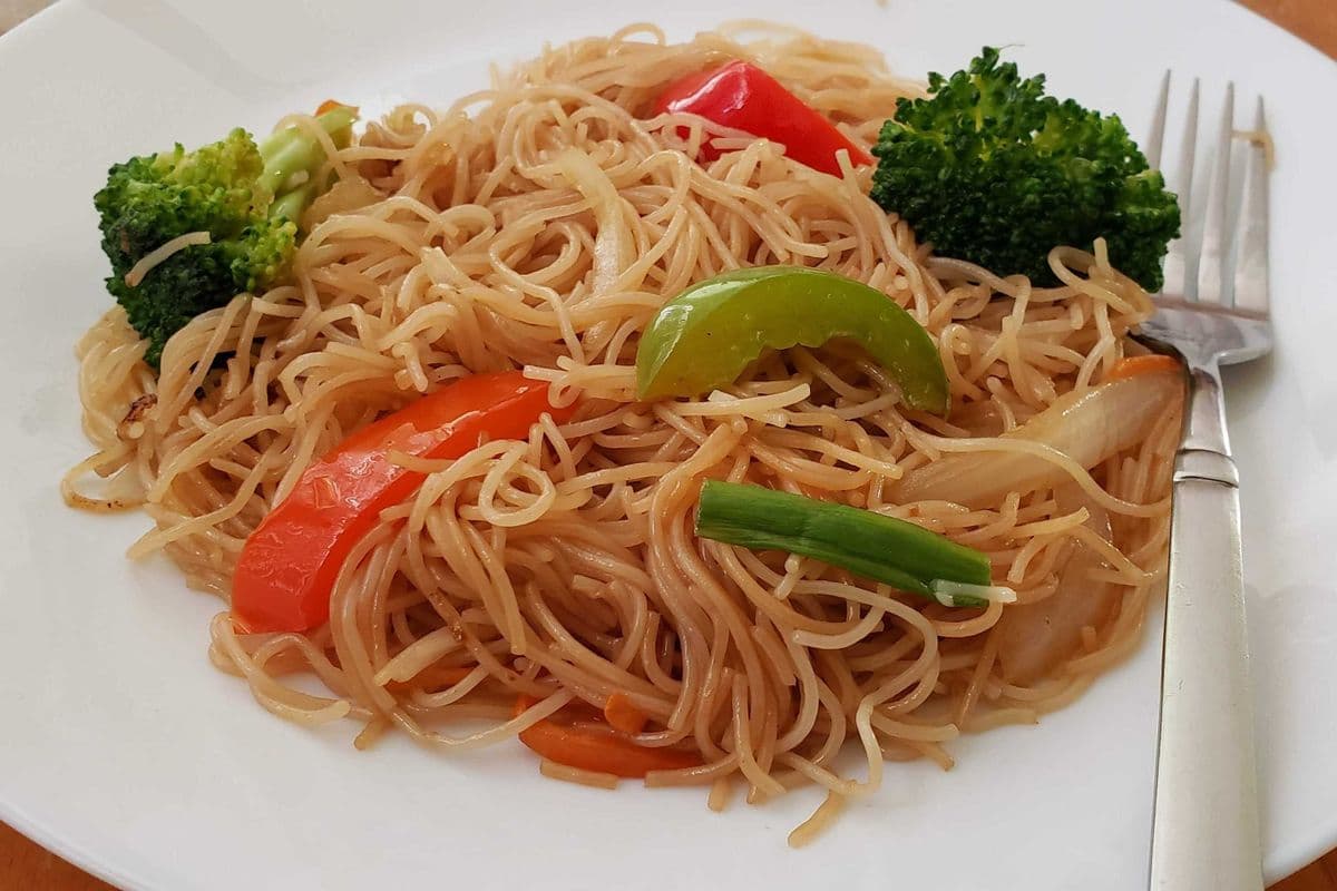 GF-Vegetarian Rice Noodles