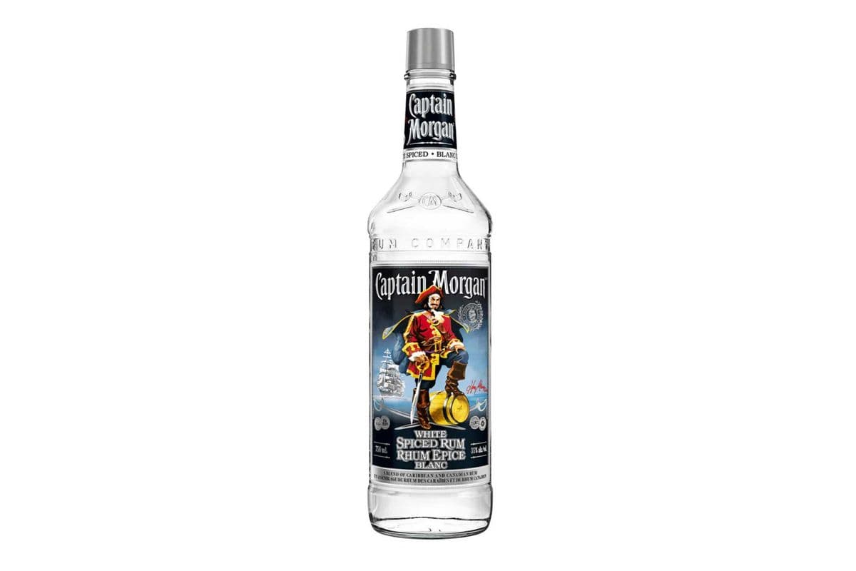 Captain Morgan White Rum (1 x 750ml)