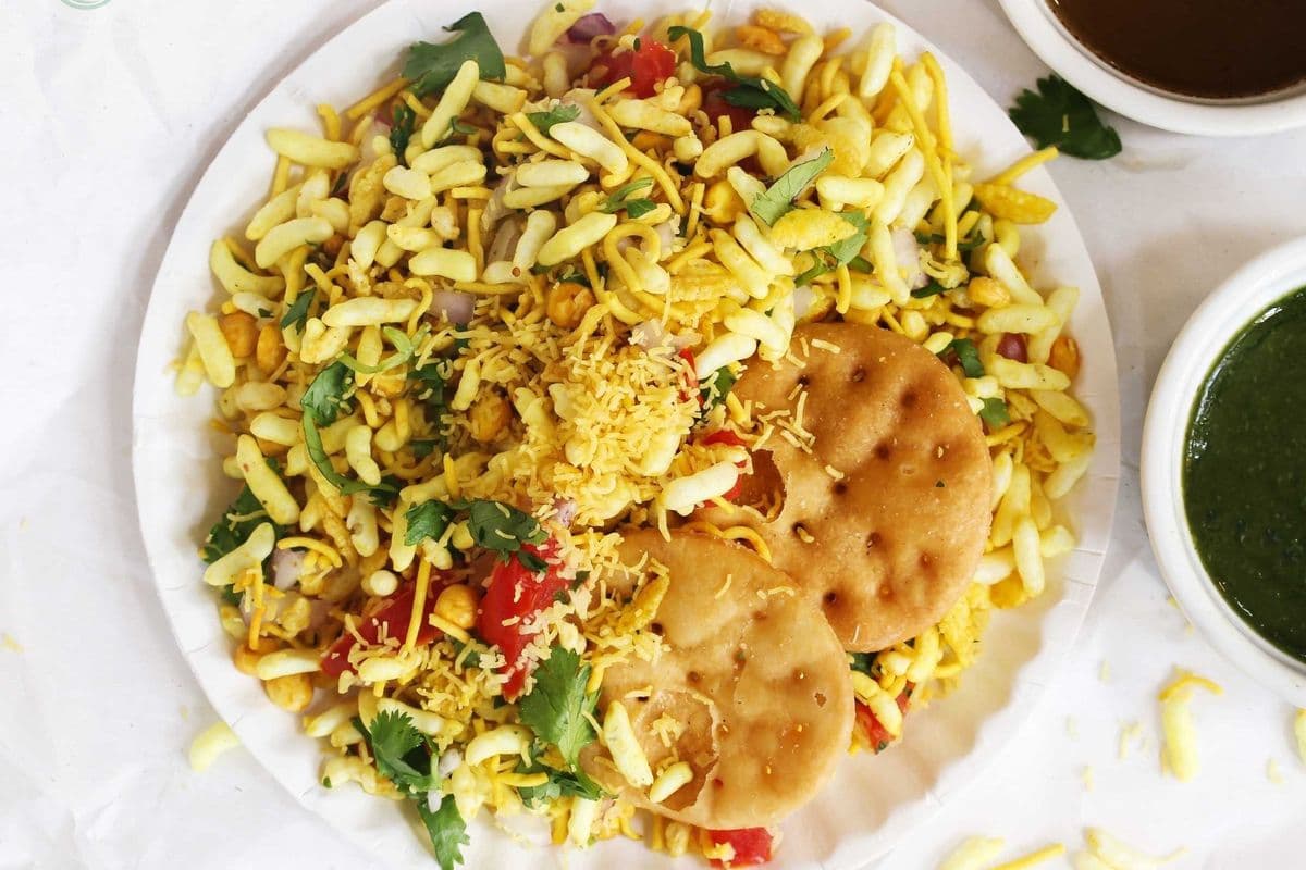 Dry Bhel Plate