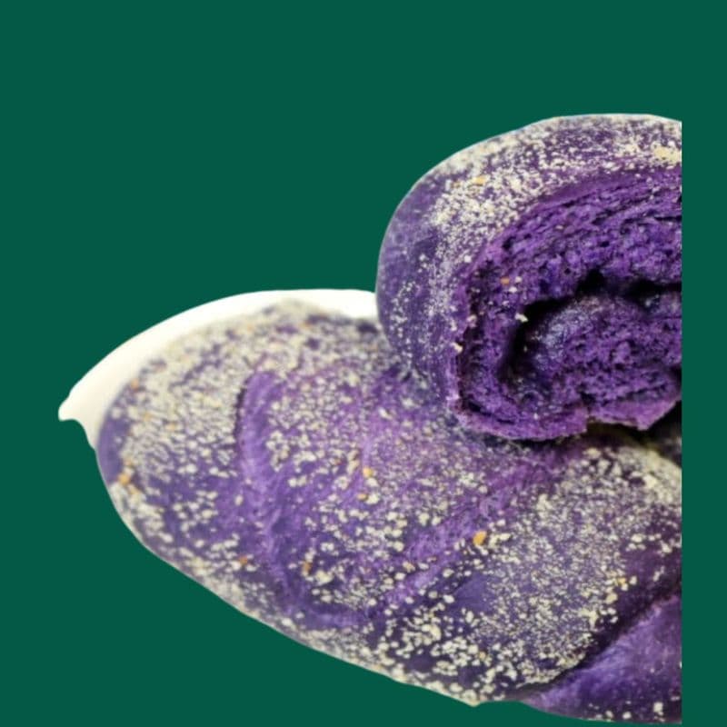 Ube Spanish Bread