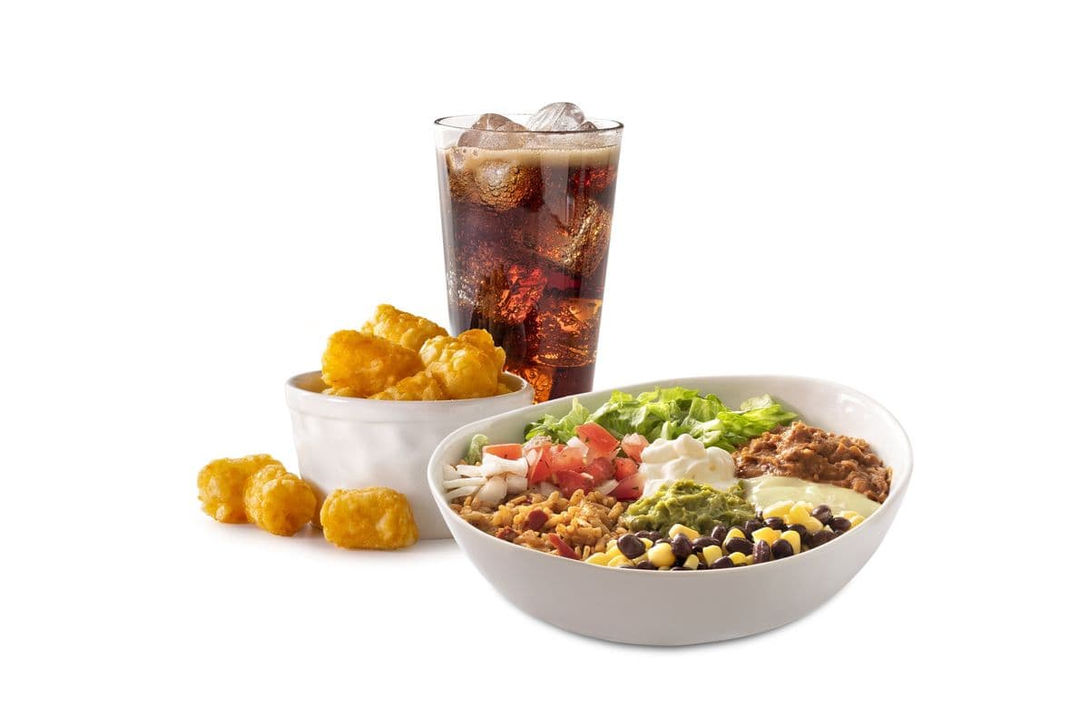 Black Bean and Corn Burrito Bowl Combo