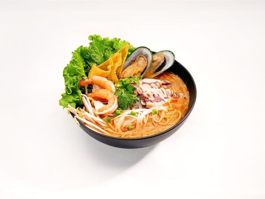 Seafood Tom Yum Noodle Soup