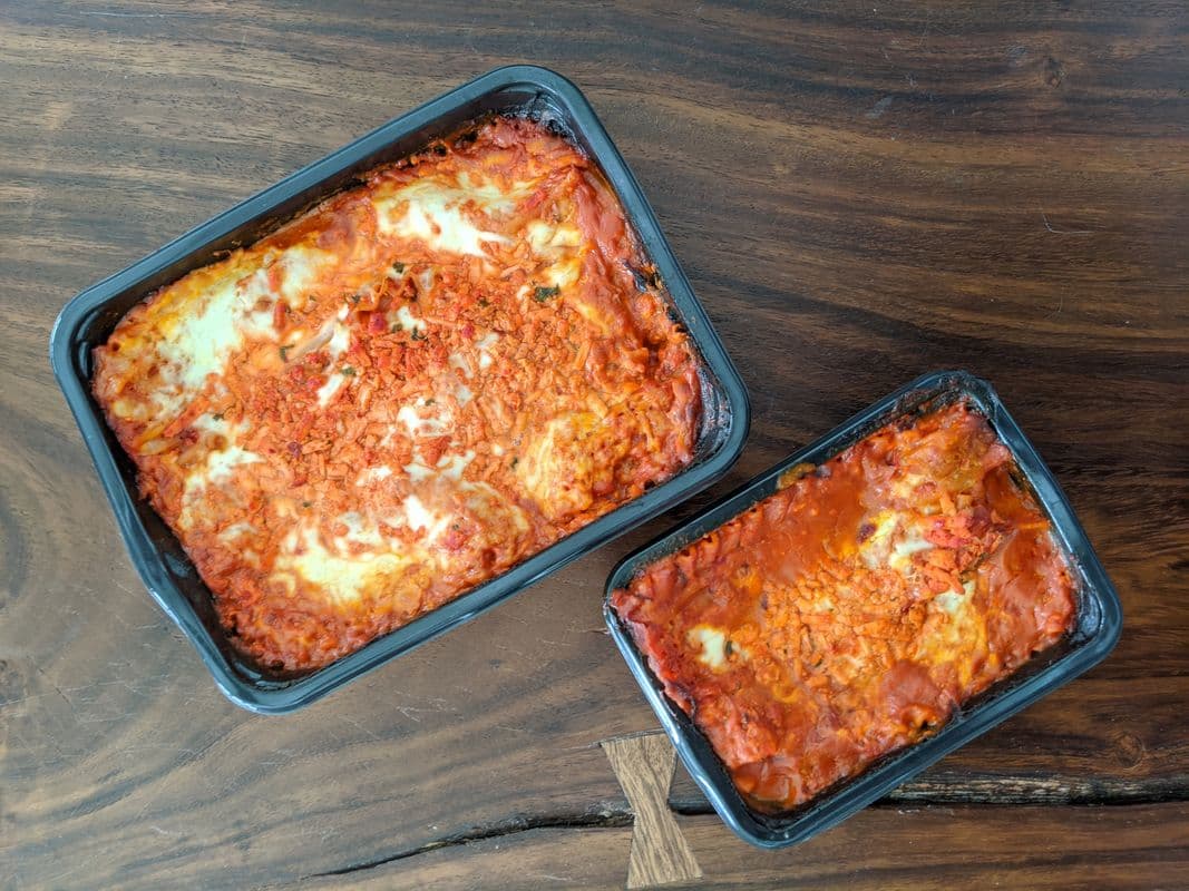 Frozen Shahi Paneer Lasagna