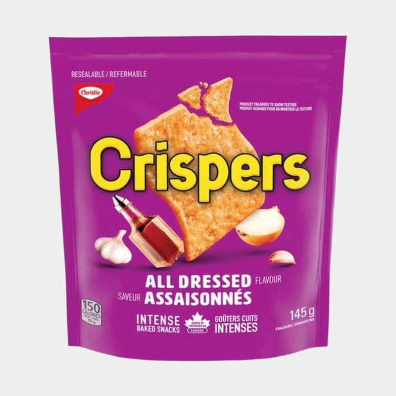 Crispers All Dressed Baked Snacks