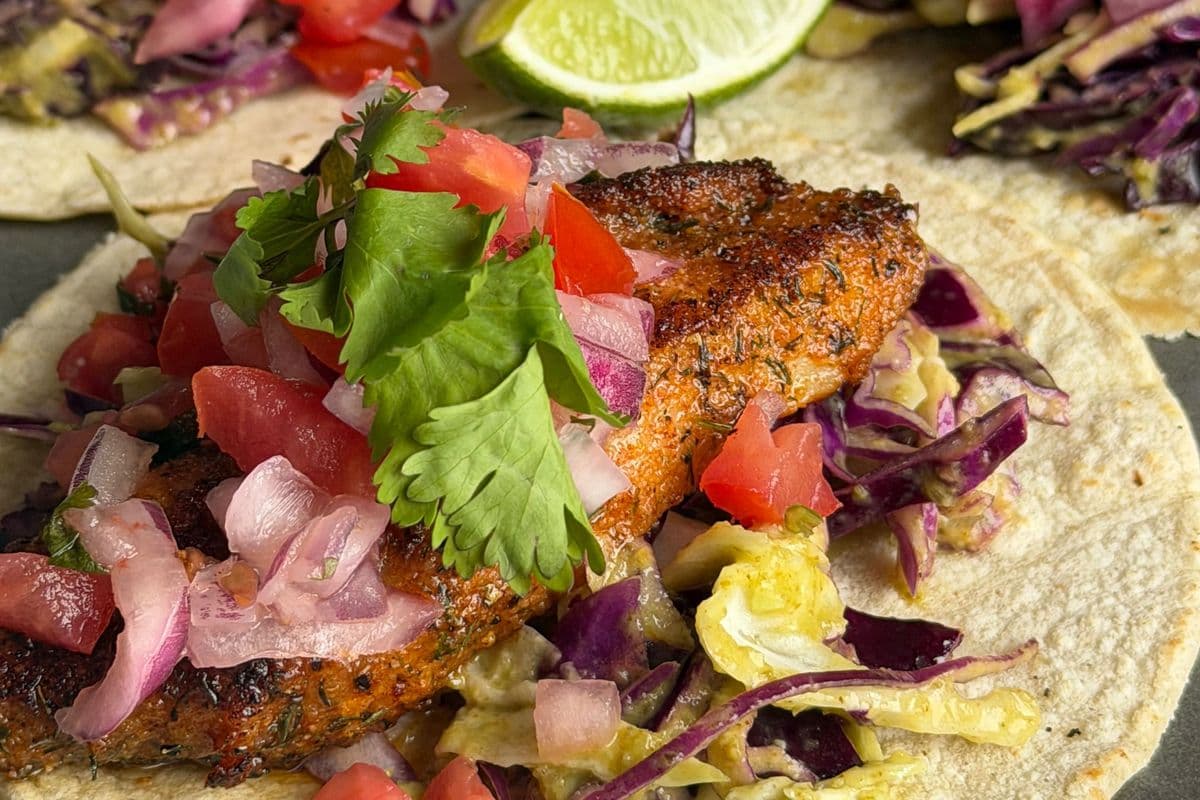 Spanish Blackened Basa Tacos GF (3 Pieces)