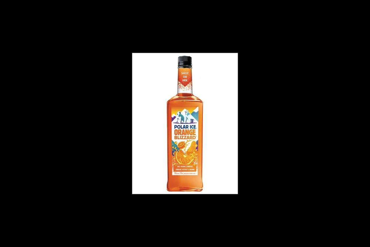 POLAR ICE ORANGE BLIZZARD - 750ML (1 x 750ML)