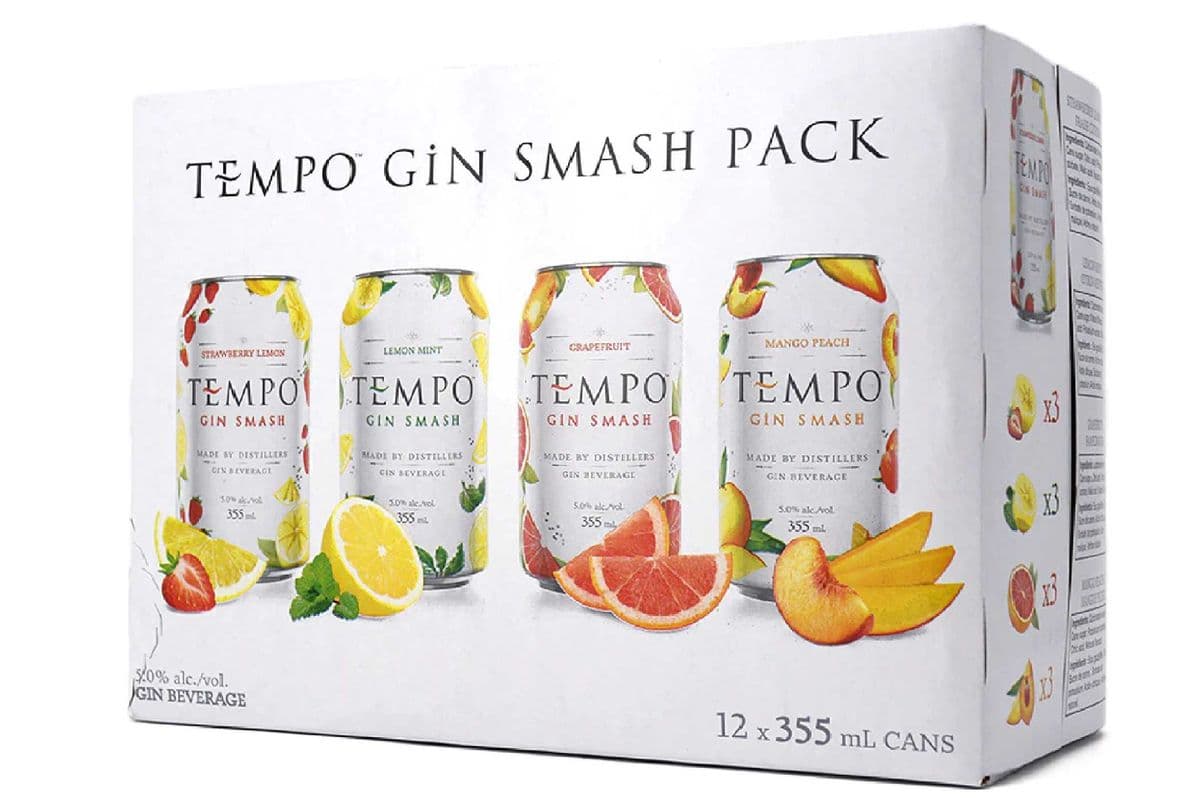 Tempo Gin Smash Mix 2022 (12 x 355 ml Cans)