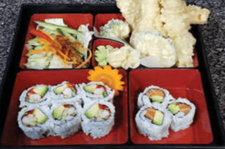 235. Maki and Tempura Bento Box