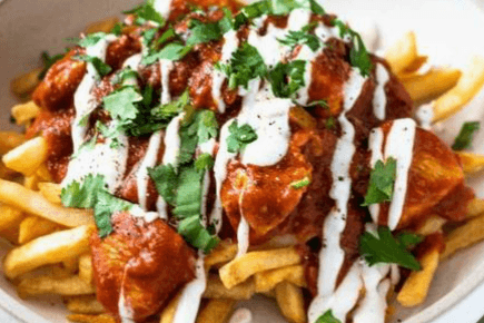 Butter Chicken Poutine