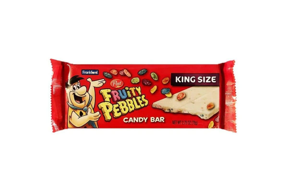 Fruity Pebbles White Chocolate King Bar