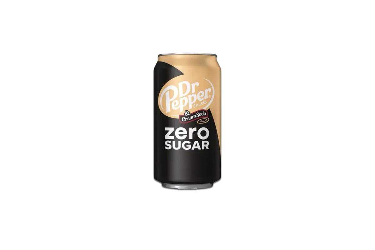 Dr. Pepper Zero Cream Soda (355 ml)