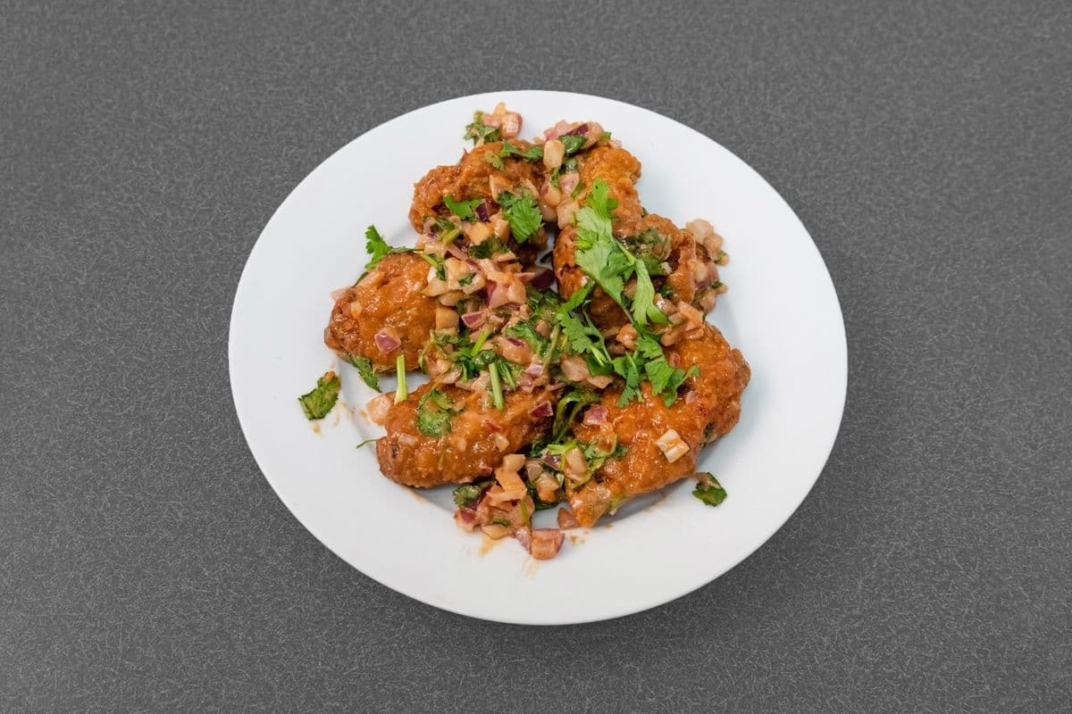 Classic Indian Style Chicken Wings Oven Baked (10 pcs)