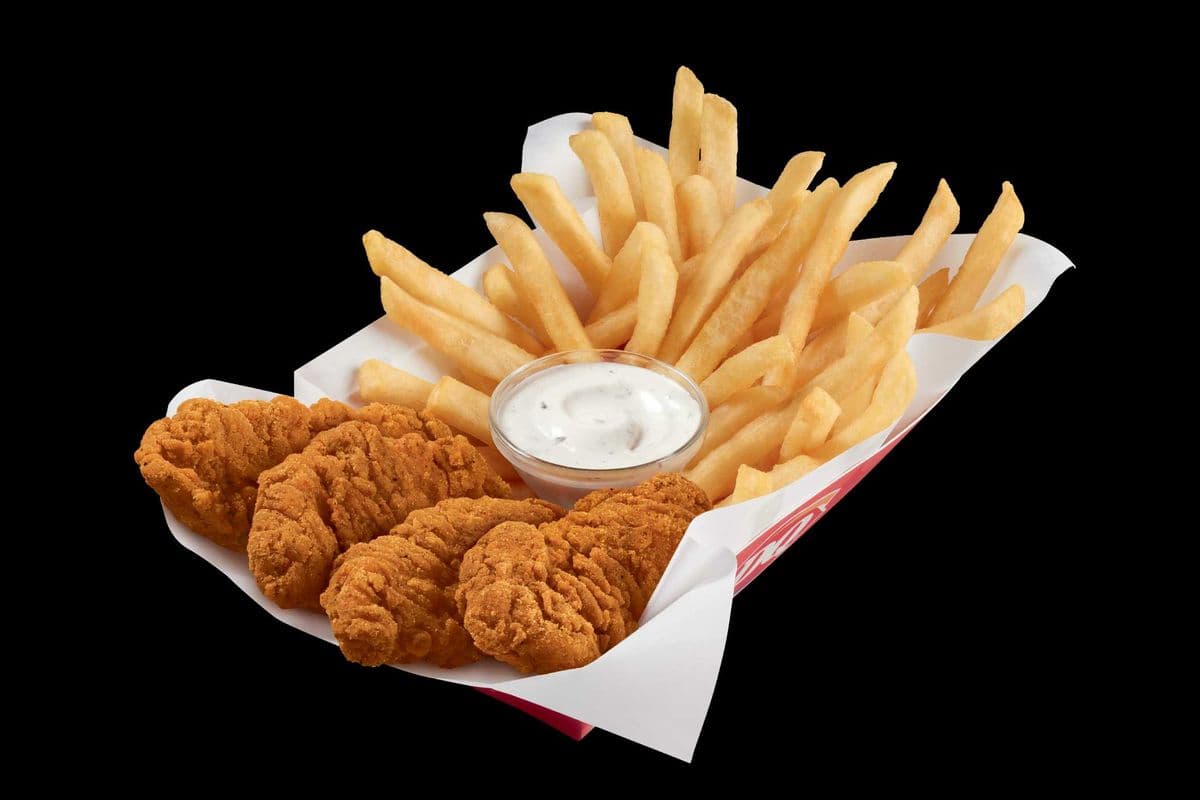 New! FlameThrower® Chicken Strip Basket