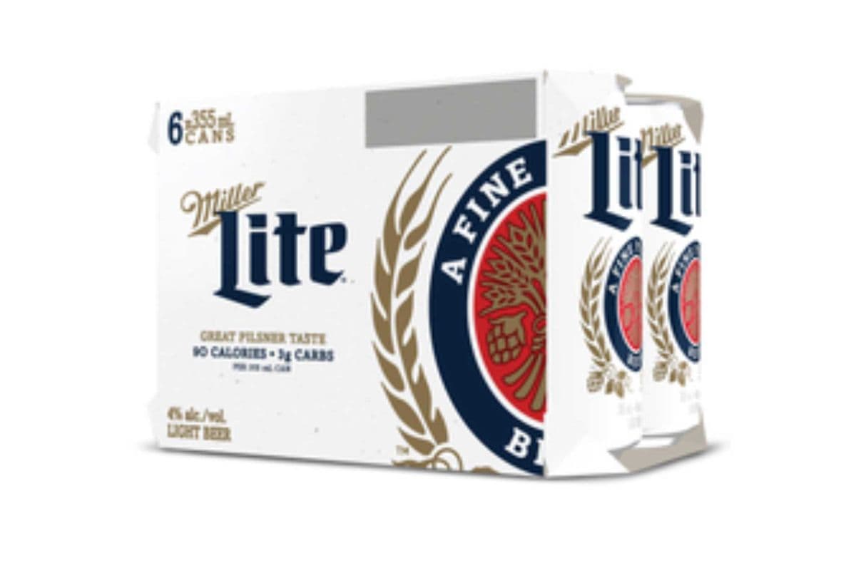 Miller Lite (6 x 355 ml Cans)