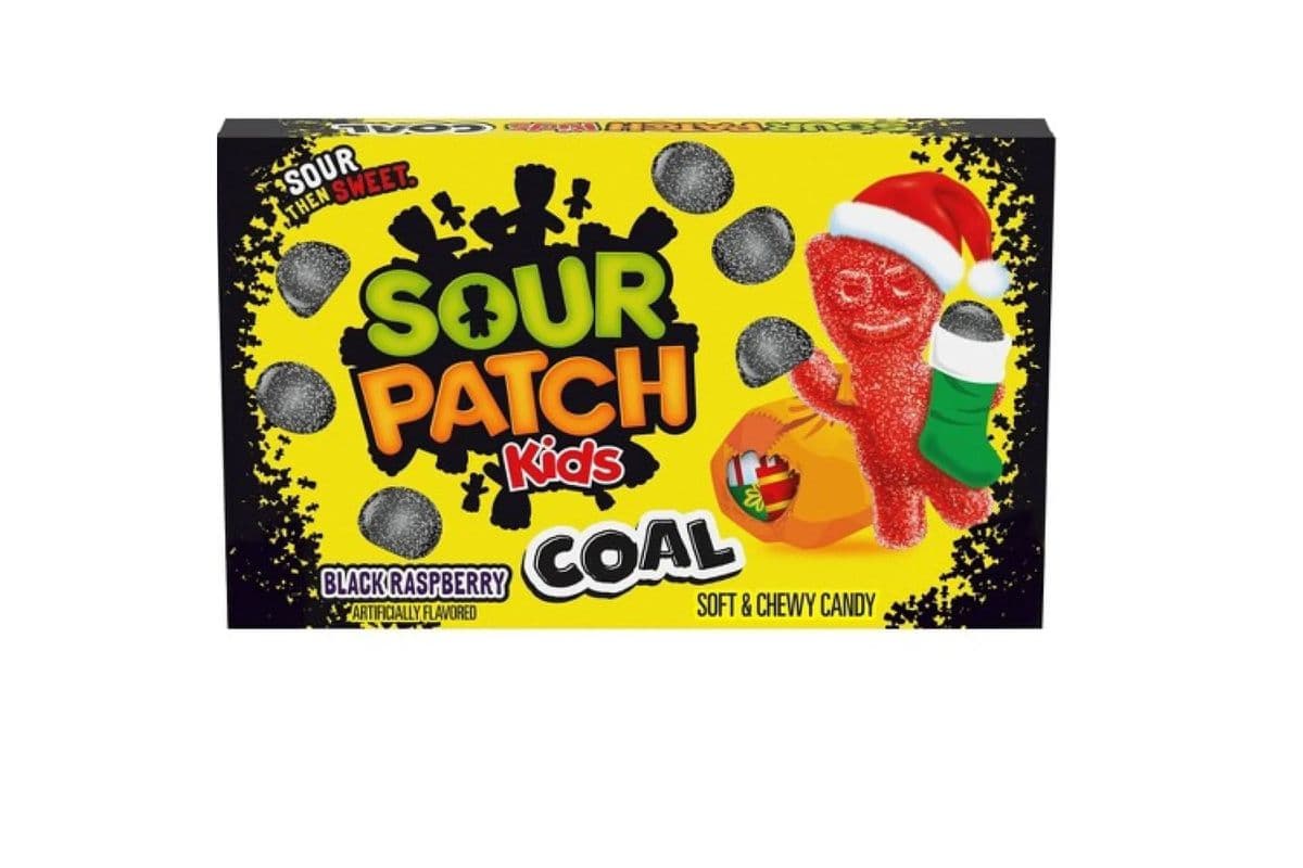 Sour Patch Kids Christmas Coal Edition