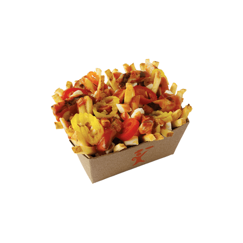 Large Fiery Chicken Poutine