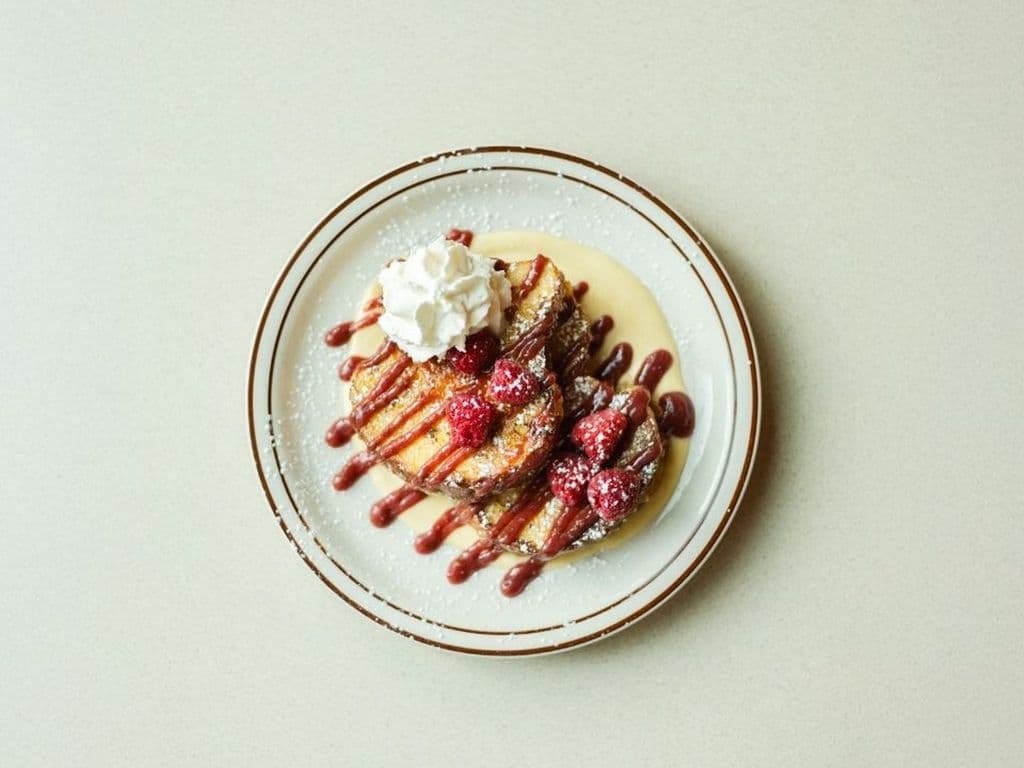 Raspberry Creme Brulee French Toast