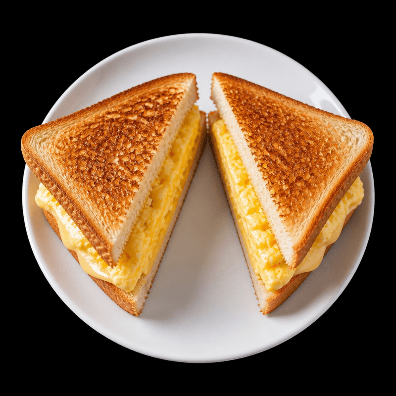 Sandwich déjeuner - OEUF ET FROMAGE / EGG Breakfast Sandwich