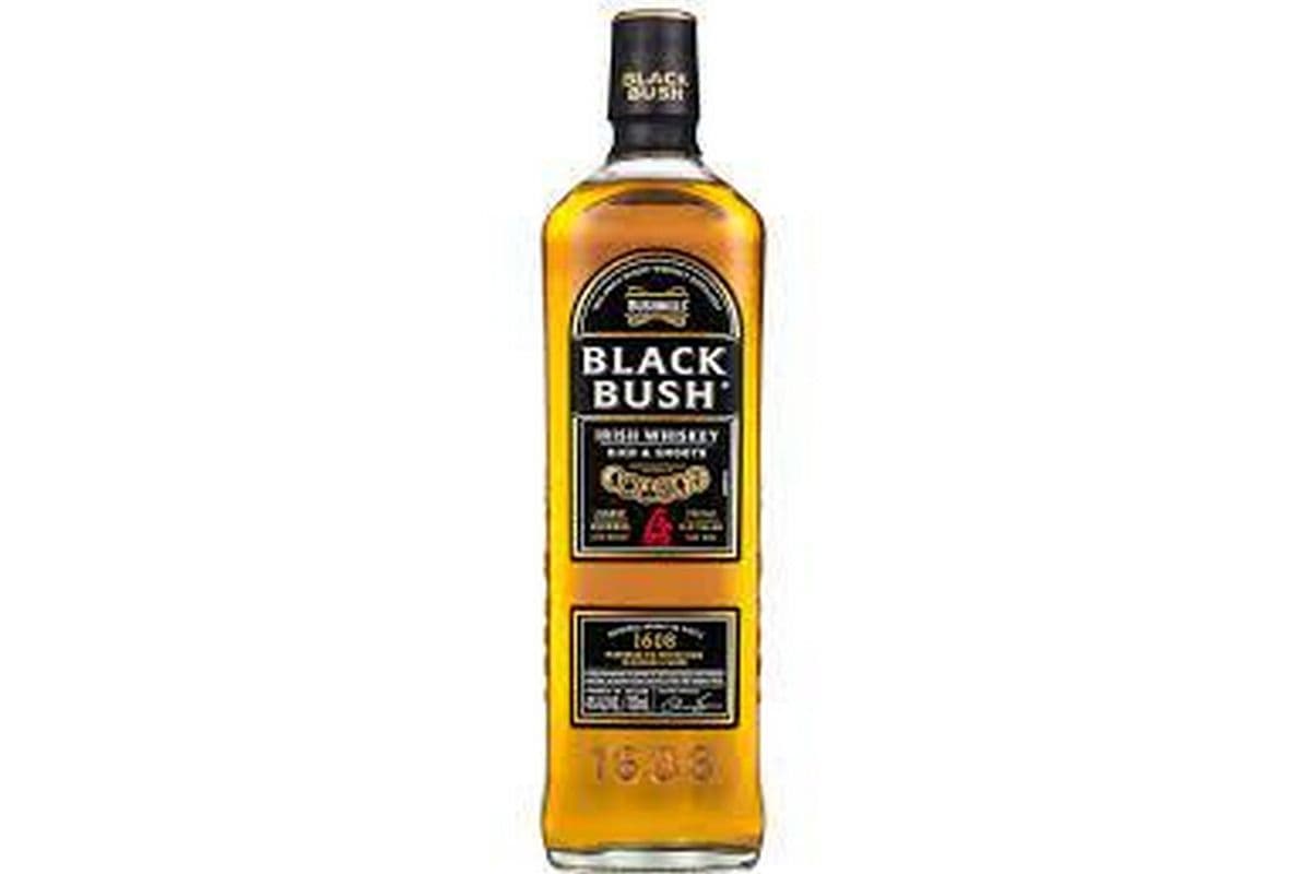 BUSHMILLS BLACK BUSH IRISH 750ML (1 x 750ML)