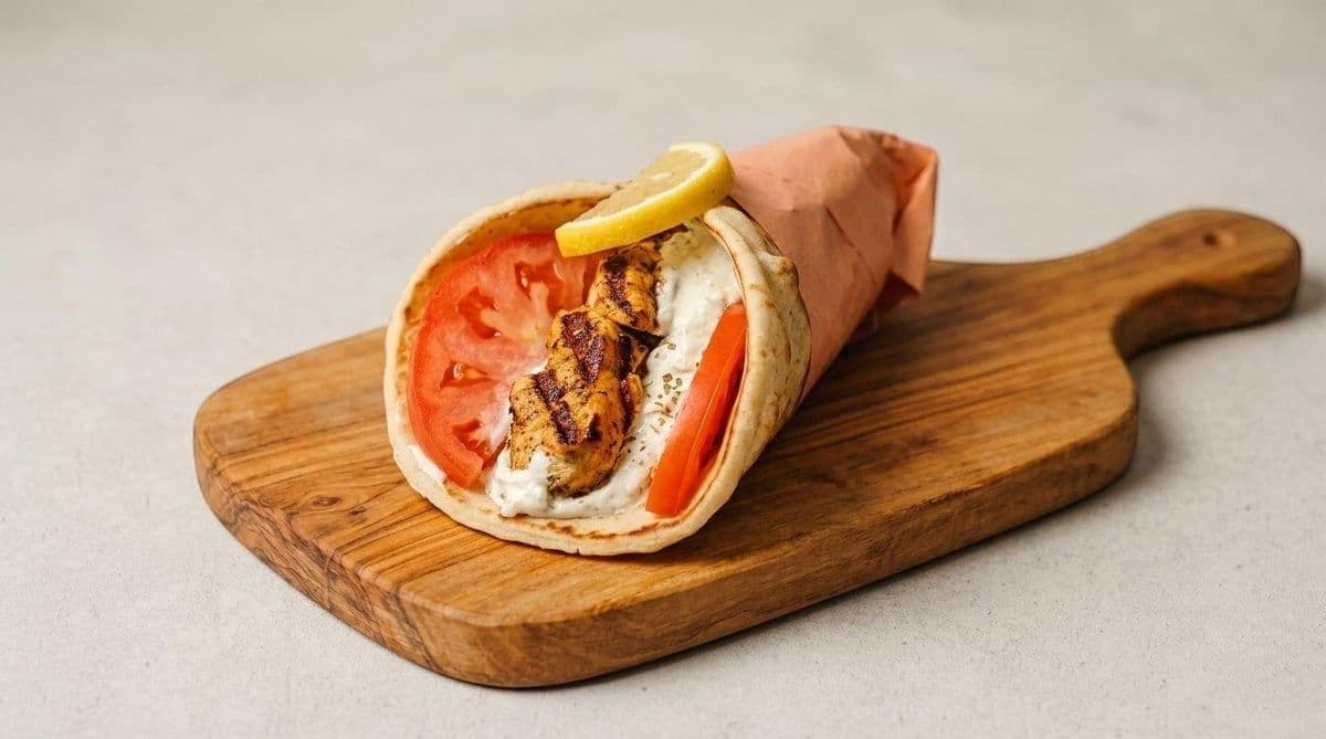 Pita / Wrap Souvlaki Poulet