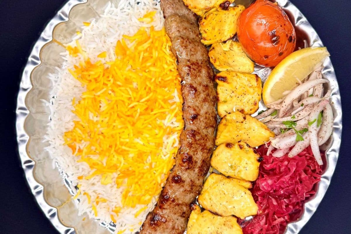 Vaziri (Chicken and Koobideh Kebab) Halal