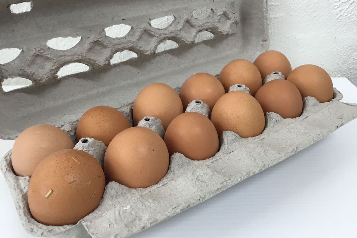 Gold Hen Acres Eggs (Local, Free-Run) (1 Dozen)