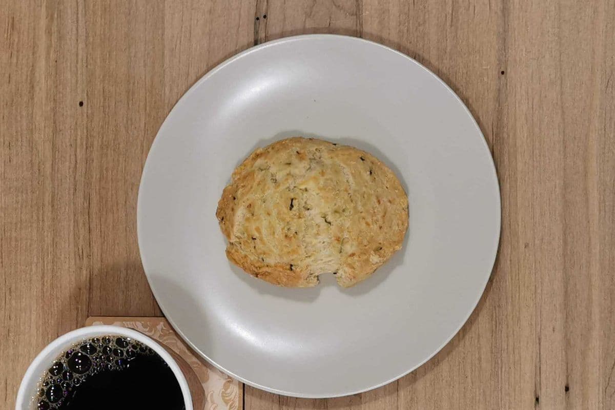White Cheddar and Chive Scone