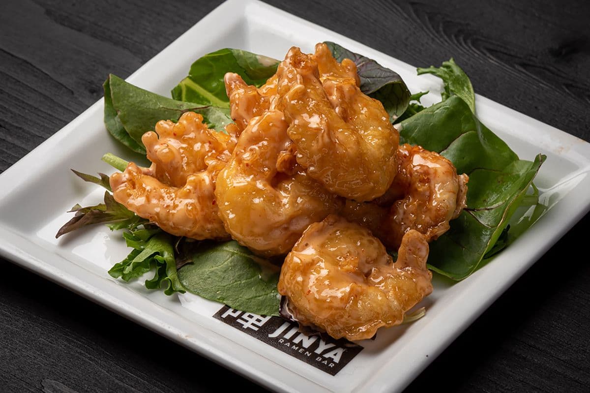 Spicy Cream Shrimp Tempura