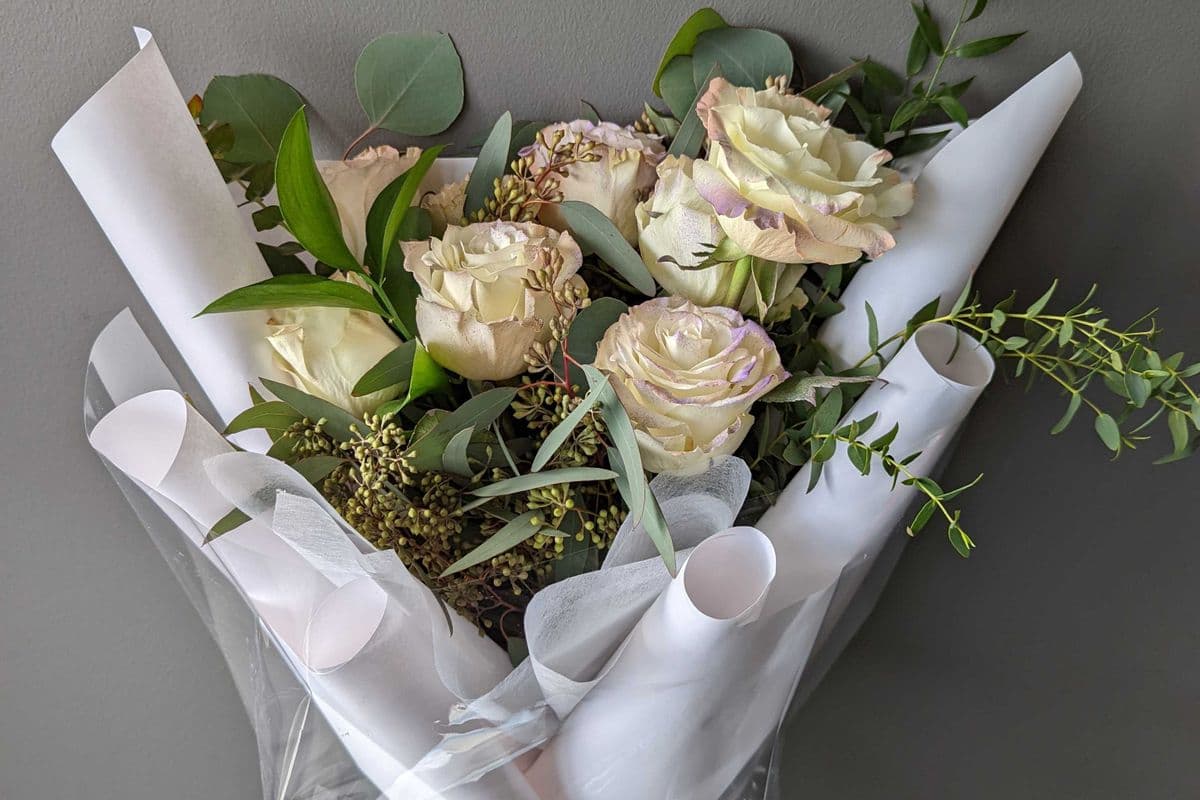 Nine Rose Bouquet